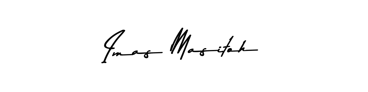 Asem Kandis PERSONAL USE is a professional signature style that is perfect for those who want to add a touch of class to their signature. It is also a great choice for those who want to make their signature more unique. Get Imas Masitoh name to fancy signature for free. Imas Masitoh signature style 9 images and pictures png