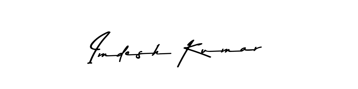 Also You can easily find your signature by using the search form. We will create Imdesh Kumar name handwritten signature images for you free of cost using Asem Kandis PERSONAL USE sign style. Imdesh Kumar signature style 9 images and pictures png