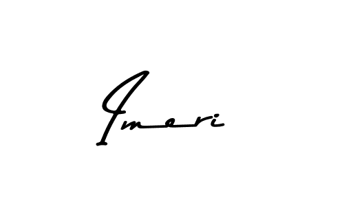 Use a signature maker to create a handwritten signature online. With this signature software, you can design (Asem Kandis PERSONAL USE) your own signature for name Imeri. Imeri signature style 9 images and pictures png