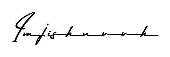 Get an exclusive digital autograph for Imjishnuuh. The Asem Kandis PERSONAL USE typeface captures the charm of real penmanship on paper. Imjishnuuh signature style 9 images and pictures png