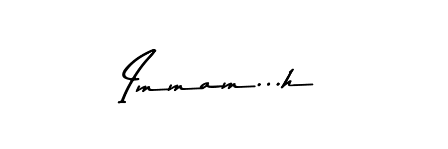Make a beautiful signature design for name Immam...h. Use this online signature maker to create a handwritten signature for free. Immam...h signature style 9 images and pictures png