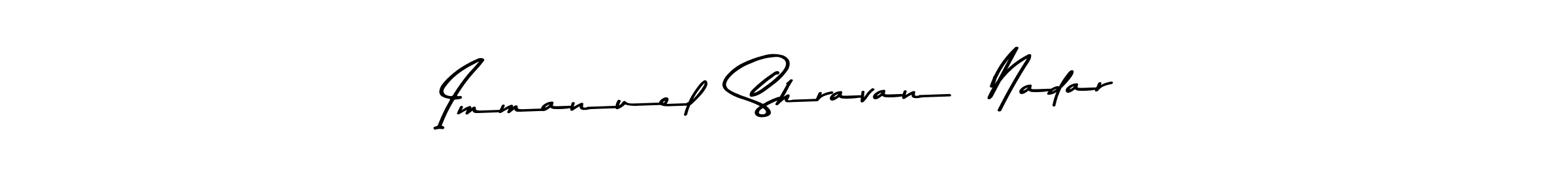 Once you've used our free online signature maker to create your best signature Asem Kandis PERSONAL USE style, it's time to enjoy all of the benefits that Immanuel  Shravan  Nadar name signing documents. Immanuel  Shravan  Nadar signature style 9 images and pictures png