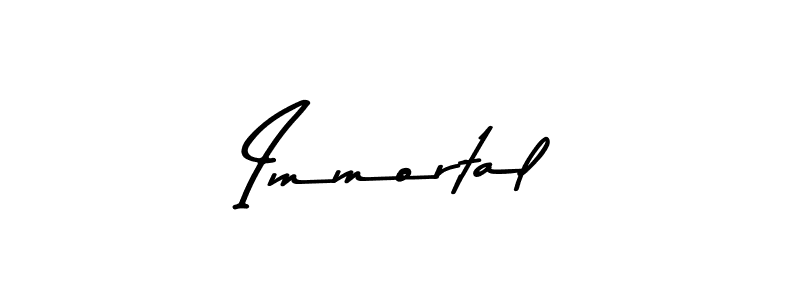 Immortal stylish signature style. Best Handwritten Sign (Asem Kandis PERSONAL USE) for my name. Handwritten Signature Collection Ideas for my name Immortal. Immortal signature style 9 images and pictures png