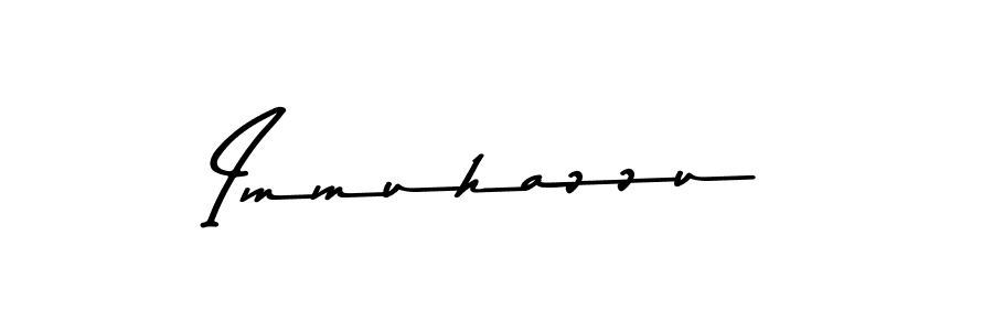 How to make Immuhazzu signature? Asem Kandis PERSONAL USE is a professional autograph style. Create handwritten signature for Immuhazzu name. Immuhazzu signature style 9 images and pictures png