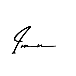 if you are searching for the best signature style for your name Imn. so please give up your signature search. here we have designed multiple signature styles  using Asem Kandis PERSONAL USE. Imn signature style 9 images and pictures png