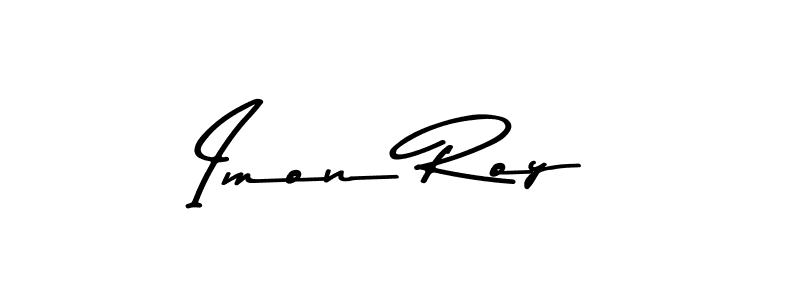 Make a beautiful signature design for name Imon Roy. With this signature (Asem Kandis PERSONAL USE) style, you can create a handwritten signature for free. Imon Roy signature style 9 images and pictures png