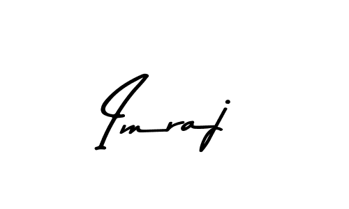 Make a beautiful signature design for name Imraj. With this signature (Asem Kandis PERSONAL USE) style, you can create a handwritten signature for free. Imraj signature style 9 images and pictures png