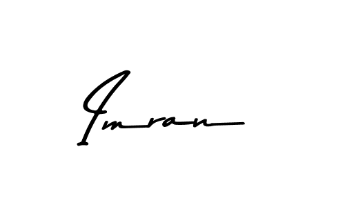 How to make Imran name signature. Use Asem Kandis PERSONAL USE style for creating short signs online. This is the latest handwritten sign. Imran signature style 9 images and pictures png