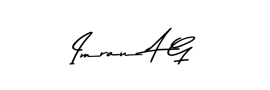 How to Draw Imran A G signature style? Asem Kandis PERSONAL USE is a latest design signature styles for name Imran A G. Imran A G signature style 9 images and pictures png