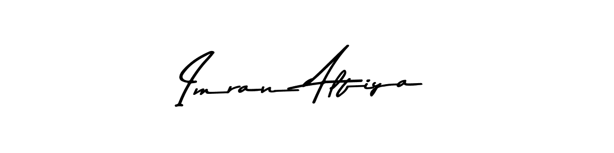 Use a signature maker to create a handwritten signature online. With this signature software, you can design (Asem Kandis PERSONAL USE) your own signature for name Imran Alfiya. Imran Alfiya signature style 9 images and pictures png