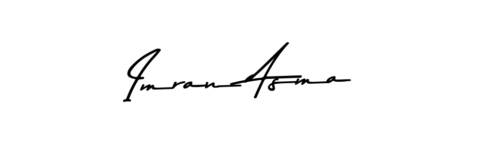 Make a beautiful signature design for name Imran Asma. Use this online signature maker to create a handwritten signature for free. Imran Asma signature style 9 images and pictures png