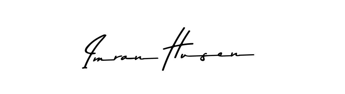 Design your own signature with our free online signature maker. With this signature software, you can create a handwritten (Asem Kandis PERSONAL USE) signature for name Imran Husen. Imran Husen signature style 9 images and pictures png