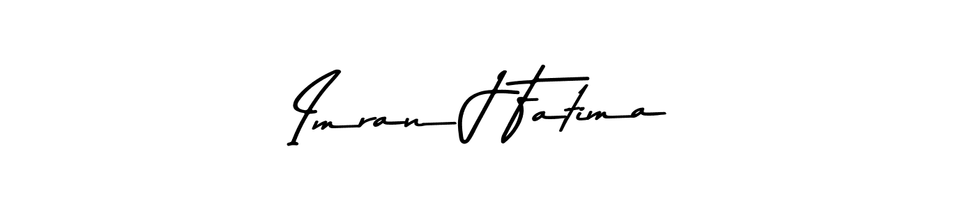 Use a signature maker to create a handwritten signature online. With this signature software, you can design (Asem Kandis PERSONAL USE) your own signature for name Imran J Fatima. Imran J Fatima signature style 9 images and pictures png