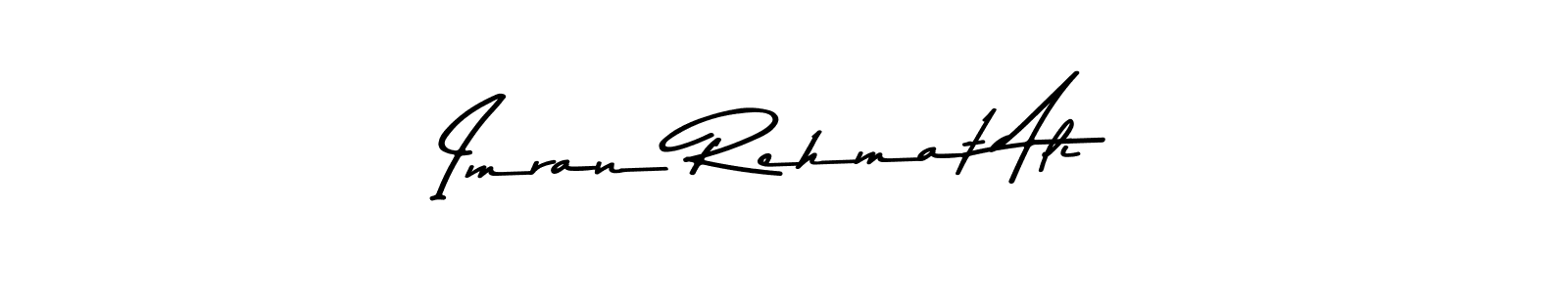 Design your own signature with our free online signature maker. With this signature software, you can create a handwritten (Asem Kandis PERSONAL USE) signature for name Imran Rehmat Ali. Imran Rehmat Ali signature style 9 images and pictures png