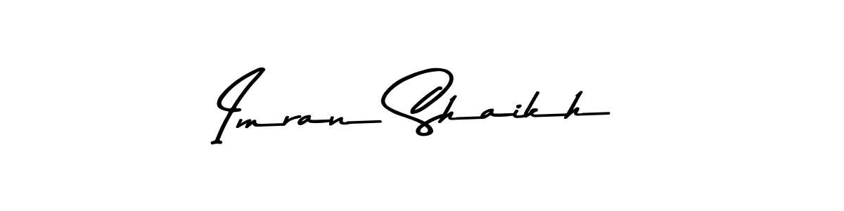 Use a signature maker to create a handwritten signature online. With this signature software, you can design (Asem Kandis PERSONAL USE) your own signature for name Imran Shaikh. Imran Shaikh signature style 9 images and pictures png