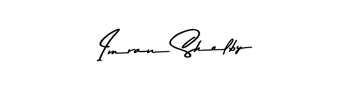 Also You can easily find your signature by using the search form. We will create Imran Shelby name handwritten signature images for you free of cost using Asem Kandis PERSONAL USE sign style. Imran Shelby signature style 9 images and pictures png