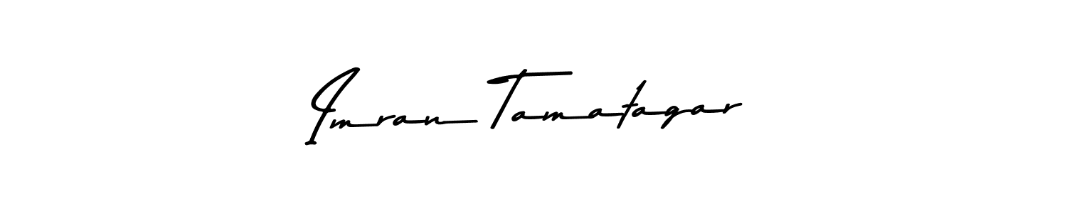 Asem Kandis PERSONAL USE is a professional signature style that is perfect for those who want to add a touch of class to their signature. It is also a great choice for those who want to make their signature more unique. Get Imran Tamatagar name to fancy signature for free. Imran Tamatagar signature style 9 images and pictures png