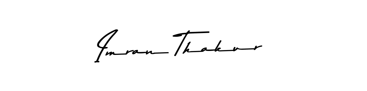 You can use this online signature creator to create a handwritten signature for the name Imran Thakur. This is the best online autograph maker. Imran Thakur signature style 9 images and pictures png