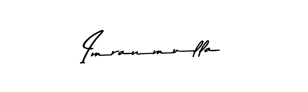 Design your own signature with our free online signature maker. With this signature software, you can create a handwritten (Asem Kandis PERSONAL USE) signature for name Imranmulla. Imranmulla signature style 9 images and pictures png