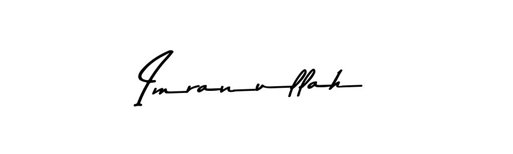 Use a signature maker to create a handwritten signature online. With this signature software, you can design (Asem Kandis PERSONAL USE) your own signature for name Imranullah. Imranullah signature style 9 images and pictures png