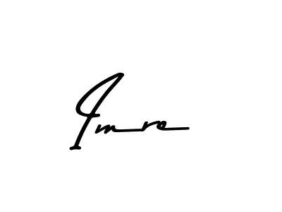Imre stylish signature style. Best Handwritten Sign (Asem Kandis PERSONAL USE) for my name. Handwritten Signature Collection Ideas for my name Imre. Imre signature style 9 images and pictures png