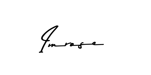 Here are the top 10 professional signature styles for the name Imrose. These are the best autograph styles you can use for your name. Imrose signature style 9 images and pictures png