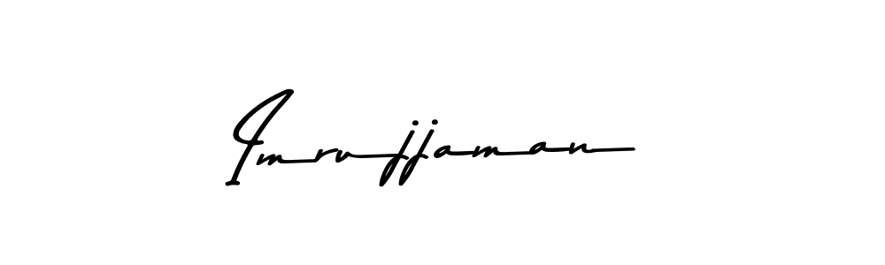 Design your own signature with our free online signature maker. With this signature software, you can create a handwritten (Asem Kandis PERSONAL USE) signature for name Imrujjaman. Imrujjaman signature style 9 images and pictures png