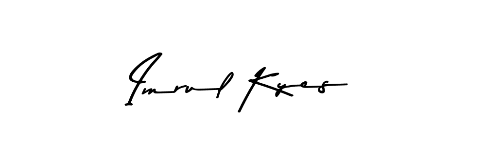 Similarly Asem Kandis PERSONAL USE is the best handwritten signature design. Signature creator online .You can use it as an online autograph creator for name Imrul Kyes. Imrul Kyes signature style 9 images and pictures png