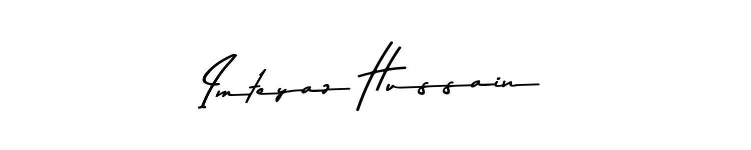 Use a signature maker to create a handwritten signature online. With this signature software, you can design (Asem Kandis PERSONAL USE) your own signature for name Imteyaz Hussain. Imteyaz Hussain signature style 9 images and pictures png