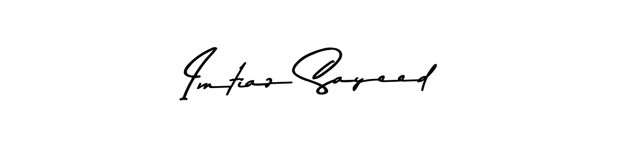 How to make Imtiaz Sayeed signature? Asem Kandis PERSONAL USE is a professional autograph style. Create handwritten signature for Imtiaz Sayeed name. Imtiaz Sayeed signature style 9 images and pictures png