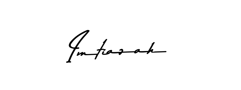 The best way (Asem Kandis PERSONAL USE) to make a short signature is to pick only two or three words in your name. The name Imtiazah include a total of six letters. For converting this name. Imtiazah signature style 9 images and pictures png