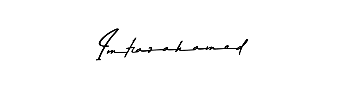 Make a beautiful signature design for name Imtiazahamed. Use this online signature maker to create a handwritten signature for free. Imtiazahamed signature style 9 images and pictures png
