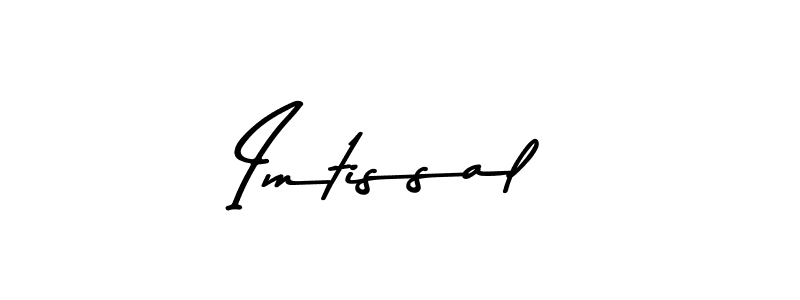 You should practise on your own different ways (Asem Kandis PERSONAL USE) to write your name (Imtissal) in signature. don't let someone else do it for you. Imtissal signature style 9 images and pictures png