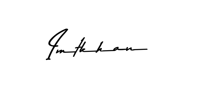 You should practise on your own different ways (Asem Kandis PERSONAL USE) to write your name (Imtkhan) in signature. don't let someone else do it for you. Imtkhan signature style 9 images and pictures png