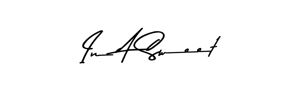 Make a short In A Sweet signature style. Manage your documents anywhere anytime using Asem Kandis PERSONAL USE. Create and add eSignatures, submit forms, share and send files easily. In A Sweet signature style 9 images and pictures png