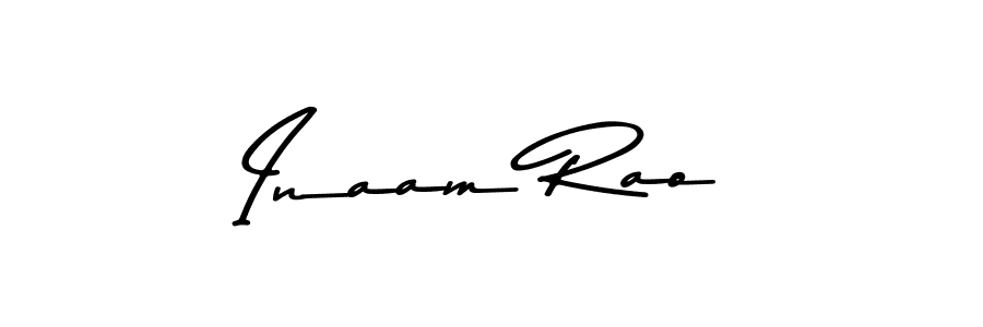 You should practise on your own different ways (Asem Kandis PERSONAL USE) to write your name (Inaam Rao) in signature. don't let someone else do it for you. Inaam Rao signature style 9 images and pictures png