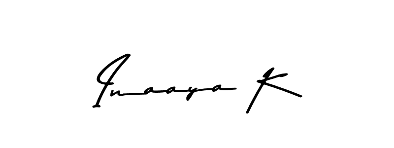Here are the top 10 professional signature styles for the name Inaaya K. These are the best autograph styles you can use for your name. Inaaya K signature style 9 images and pictures png