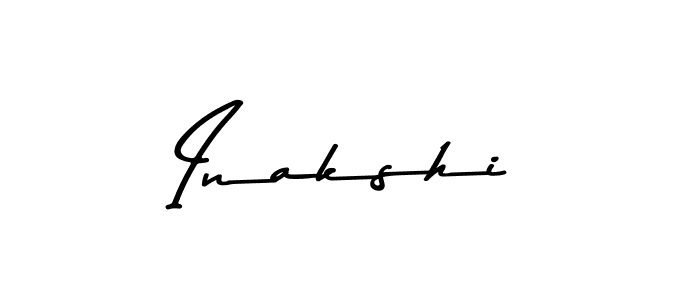 Design your own signature with our free online signature maker. With this signature software, you can create a handwritten (Asem Kandis PERSONAL USE) signature for name Inakshi. Inakshi signature style 9 images and pictures png