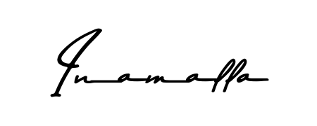 Stand out with a creative autograph for Inamalla. The Asem Kandis PERSONAL USE styling blends modern aesthetics with classic signature flourishes. Inamalla signature style 9 images and pictures png