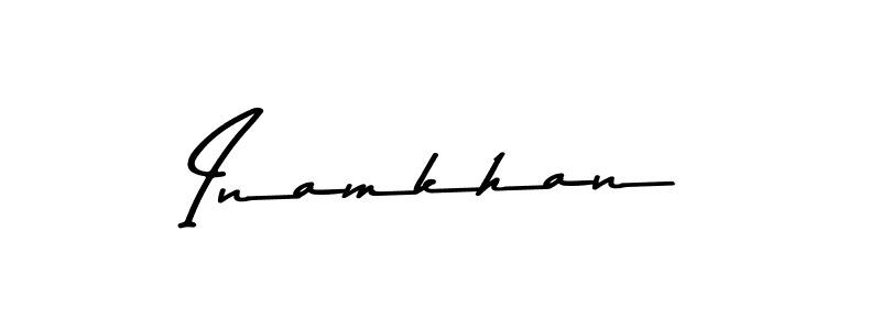 How to Draw Inamkhan signature style? Asem Kandis PERSONAL USE is a latest design signature styles for name Inamkhan. Inamkhan signature style 9 images and pictures png