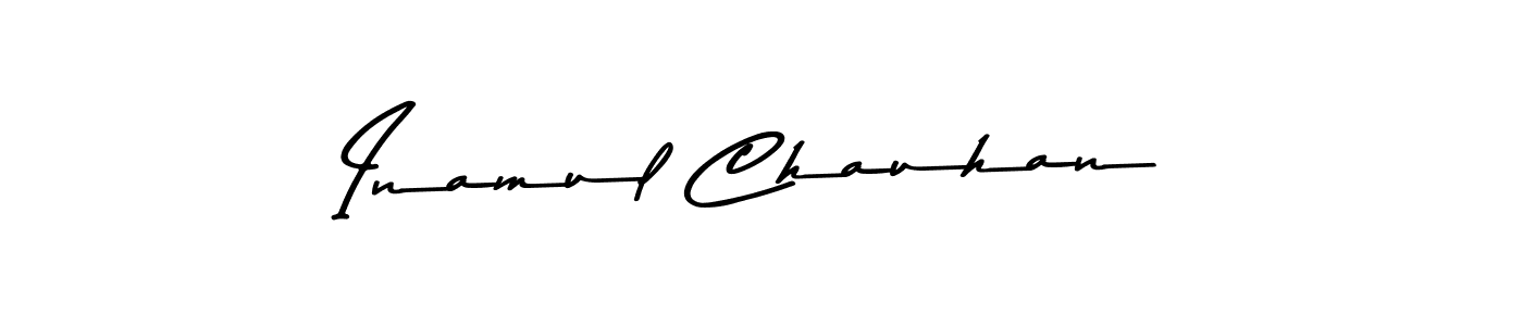 Make a beautiful signature design for name Inamul Chauhan. Use this online signature maker to create a handwritten signature for free. Inamul Chauhan signature style 9 images and pictures png