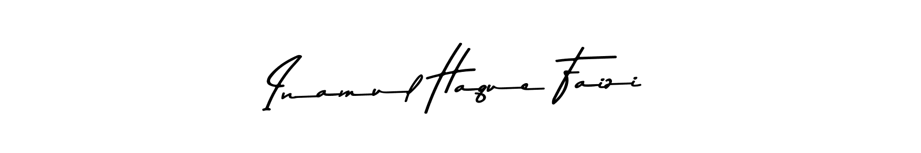 You should practise on your own different ways (Asem Kandis PERSONAL USE) to write your name (Inamul Haque Faizi) in signature. don't let someone else do it for you. Inamul Haque Faizi signature style 9 images and pictures png