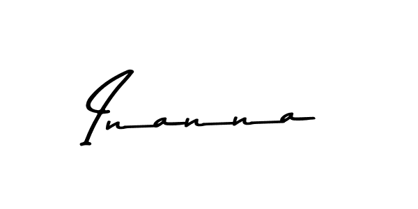 Use a signature maker to create a handwritten signature online. With this signature software, you can design (Asem Kandis PERSONAL USE) your own signature for name Inanna. Inanna signature style 9 images and pictures png
