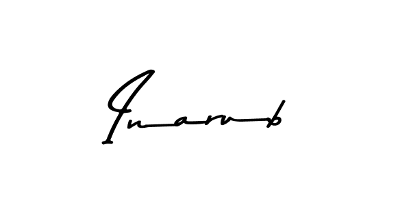 Similarly Asem Kandis PERSONAL USE is the best handwritten signature design. Signature creator online .You can use it as an online autograph creator for name Inarub. Inarub signature style 9 images and pictures png