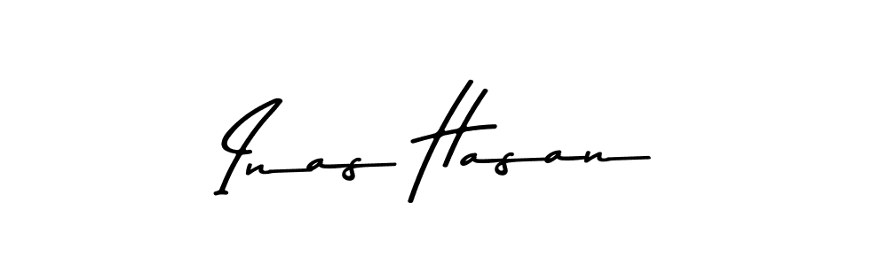 Similarly Asem Kandis PERSONAL USE is the best handwritten signature design. Signature creator online .You can use it as an online autograph creator for name Inas Hasan. Inas Hasan signature style 9 images and pictures png