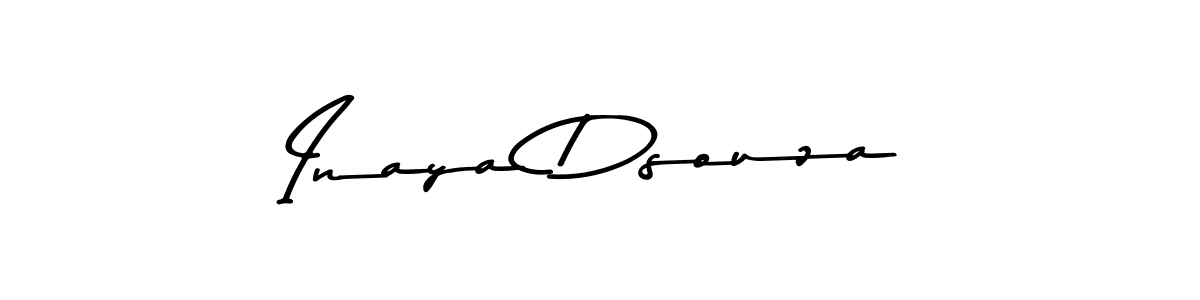It looks lik you need a new signature style for name Inaya Dsouza. Design unique handwritten (Asem Kandis PERSONAL USE) signature with our free signature maker in just a few clicks. Inaya Dsouza signature style 9 images and pictures png