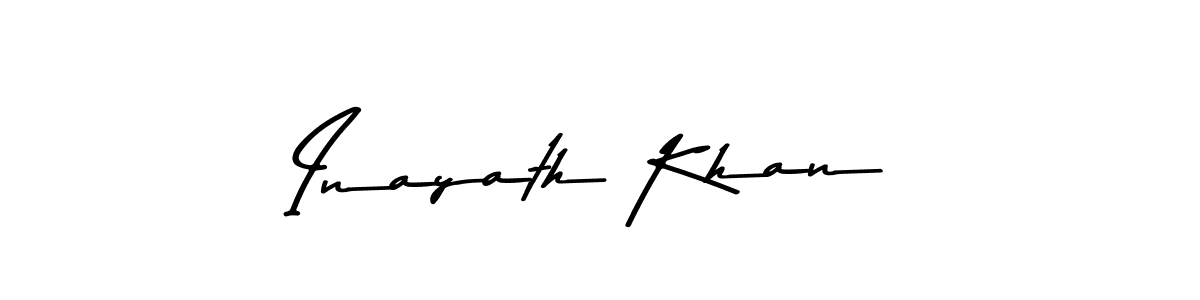 The best way (Asem Kandis PERSONAL USE) to make a short signature is to pick only two or three words in your name. The name Inayath Khan include a total of six letters. For converting this name. Inayath Khan signature style 9 images and pictures png