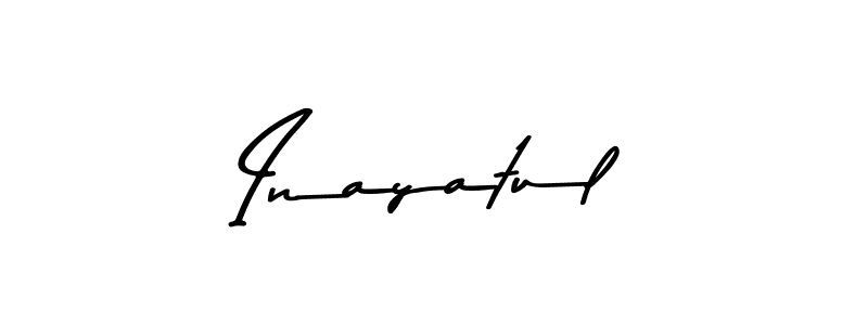 Create a beautiful signature design for name Inayatul. With this signature (Asem Kandis PERSONAL USE) fonts, you can make a handwritten signature for free. Inayatul signature style 9 images and pictures png