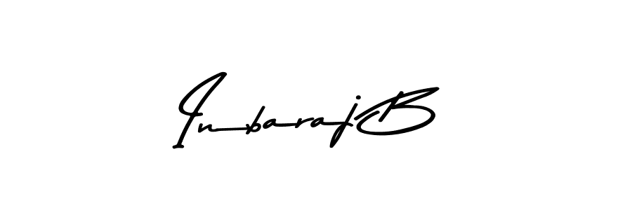 Inbaraj B stylish signature style. Best Handwritten Sign (Asem Kandis PERSONAL USE) for my name. Handwritten Signature Collection Ideas for my name Inbaraj B. Inbaraj B signature style 9 images and pictures png