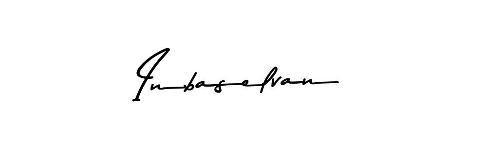 Asem Kandis PERSONAL USE is a professional signature style that is perfect for those who want to add a touch of class to their signature. It is also a great choice for those who want to make their signature more unique. Get Inbaselvan name to fancy signature for free. Inbaselvan signature style 9 images and pictures png